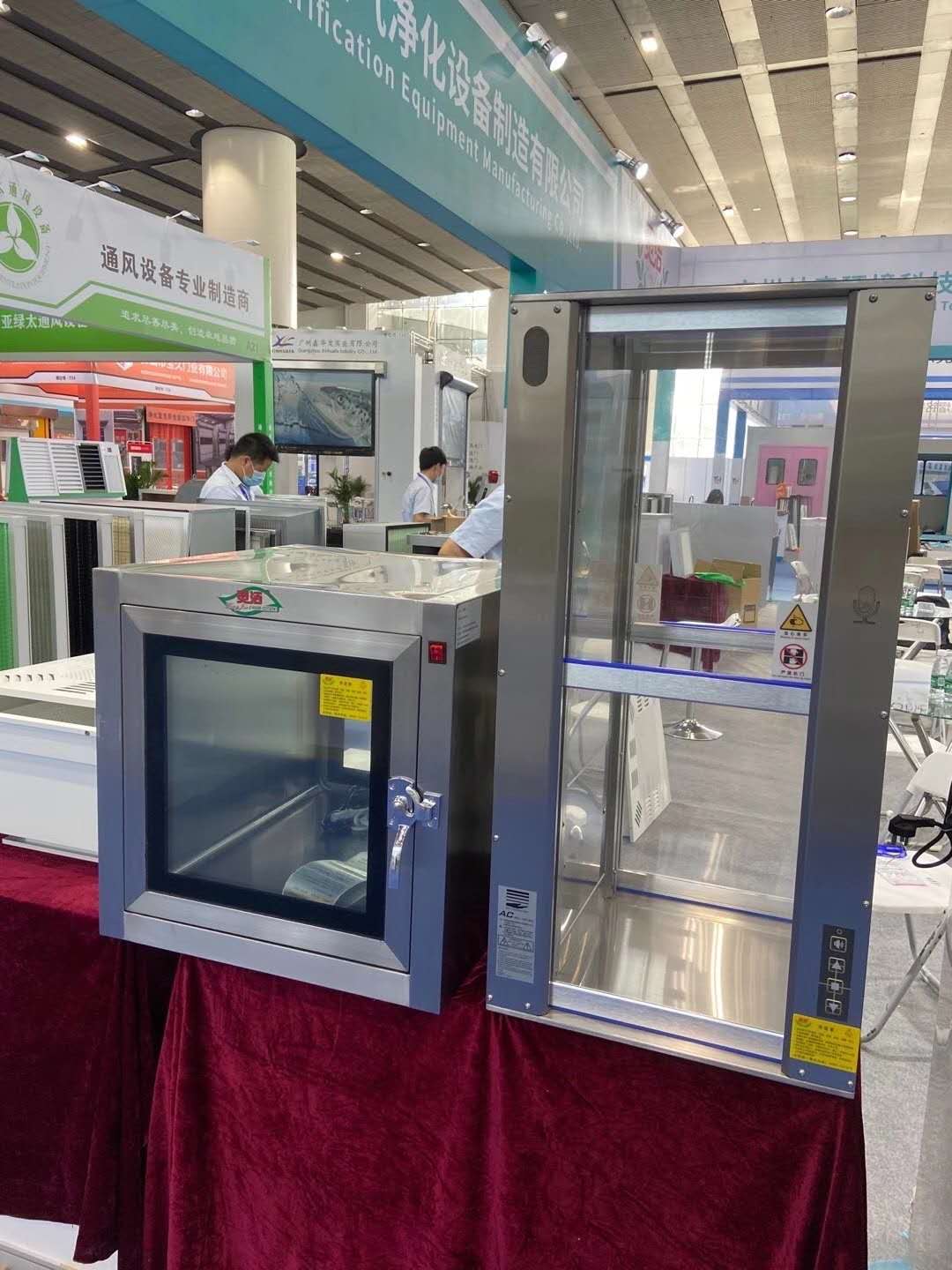 PCR實(shí)驗(yàn)室氣動(dòng)門(mén)傳遞窗